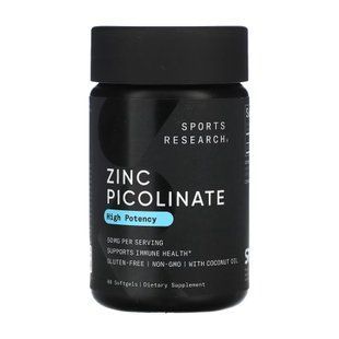 Zinc Picolinate 50mg - 60 softgels 31387 фото