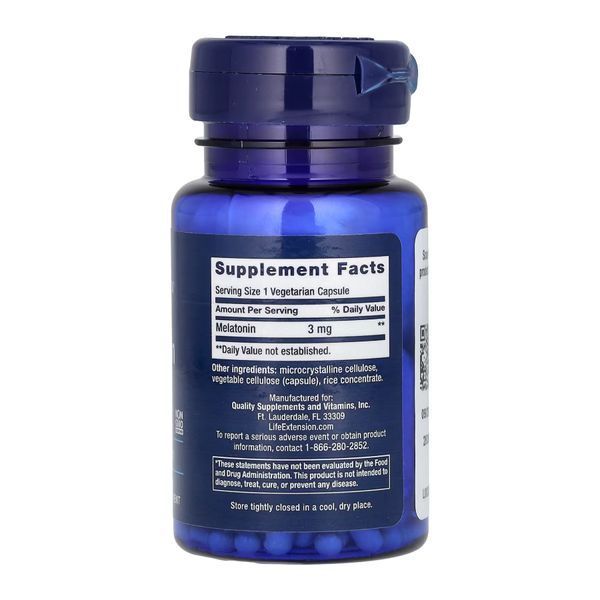 Melatonin 3 mg - 60 vcaps 26270 фото