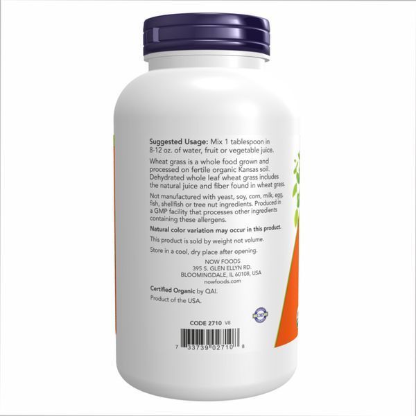 Wheat Grass Powder Organic - 9oz 24129 фото