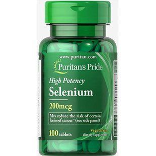 Selenium 200mg -100tabs 6602 фото
