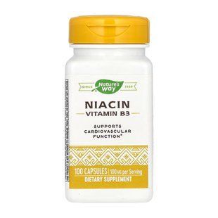 Niacin 100 mg - 100 caps 31568 фото