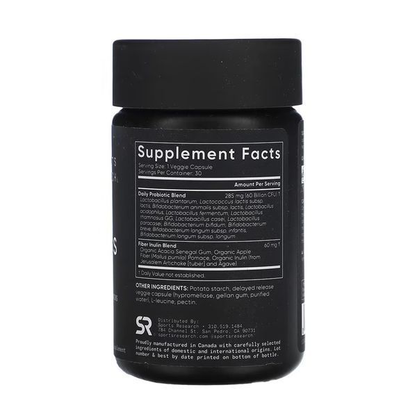Daily Probiotics with Prebiotics 60 Billion CFU - 30 veggie capsules 31394 фото