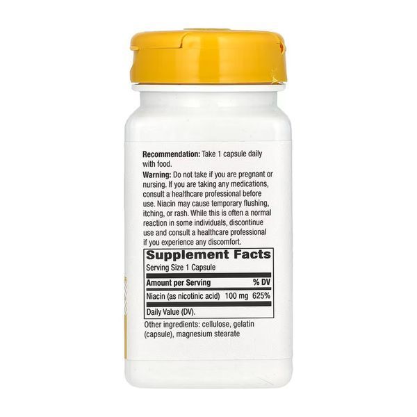 Niacin 100 mg - 100 caps 31568 фото