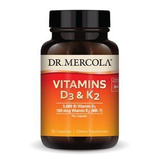 Vitamins D3 & K2 - 30 caps 29092 фото
