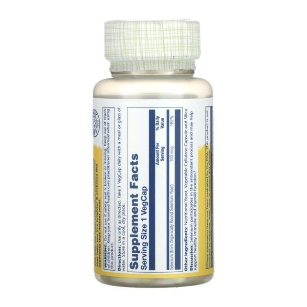 Selenium 100mcg - 100 caps 28323 фото
