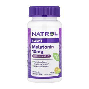 Melatonin 10mg - 60 tabs 31455 фото