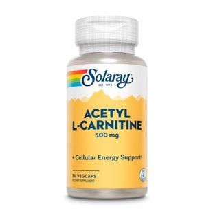 Acetyl L-Carnitine 500mg - 30 vcaps 27742 фото