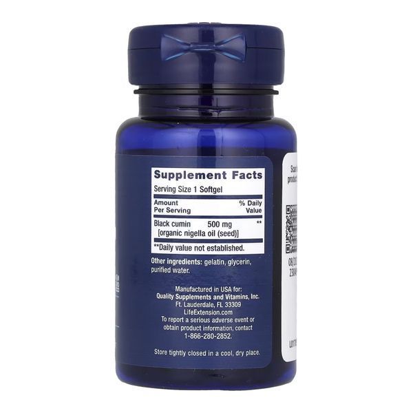 Black Cumin Seed Oil - 60 softgels 26299 фото