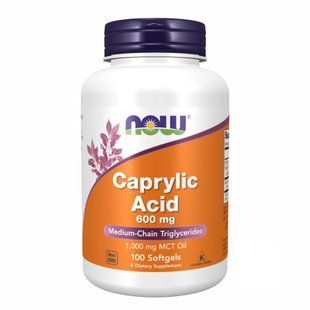 Caprylic Acid 600mg - 100 sgels 8057 фото