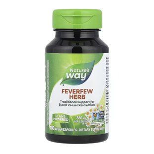 Feverfew Herb - 100 vcaps 31572 фото