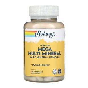 Mega Multi Mineral Iron-Free - 100 caps 31940 фото