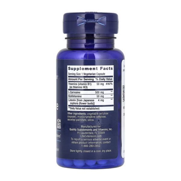 Super Carnosine 500 mg - 60 vcaps 30171 фото