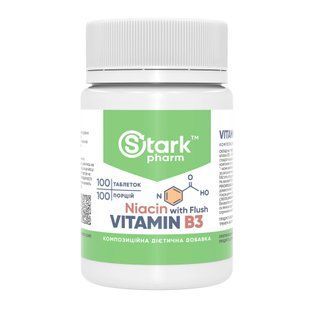 Vitamin B3 Niacin - 100 caps 29829 фото