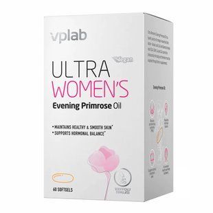 Ultra Women's Evening Primrose oil - 60 softgels 21852 фото